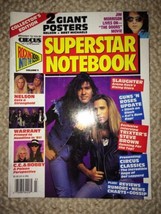 Circus Magazine Superstar Notebook Edition Volume 3, Slaughter, Warrant - $13.99