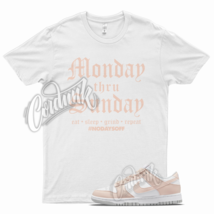 White MOND T Shirt for N Dunk Low Next Nature Pale Coral Crimson Pink - £20.22 GBP+