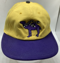VTG 90s Camel Racing Snapback (1) Reversible  hat Yellow Or Black - $30.65