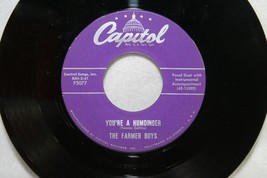 The Farmer Boys You&#39;re A Humdinger 45 C API Tol F3077 Hillbilly Bop 1955 Hear It - £11.72 GBP