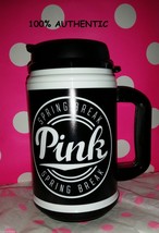 Victorias Secret &quot;Pink&quot; Hot Cold Black Chug Mug Limited Edition 24 Oz Nwt - £13.39 GBP
