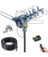 Pbd Outdoor Digital Amplified Hdtv Antenna, 150 Mile Motorized 360 Degre... - $83.99