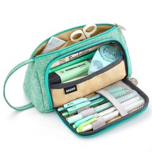 Large Capacity Pencil Case Pen Bag Pouch Holder School Supplies For Middle High  - £11.79 GBP