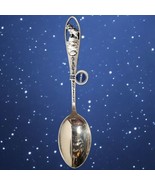 Antique Sterling Silver Souvenir Spoon Glacier National Park Cut Out Han... - $399.90 MXN