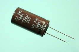 2pcs NCC Bipolar Nippon Chemi-con  Capacitor 220uF 100v KME 105C Radial ... - $7.25