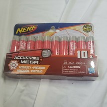 Nerf Accustrike Mega Dart Series Refill 10 count Brand New Bullet Hasbro - £10.05 GBP