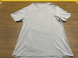 Lululemon Men’s Light Blue Short-Sleeve T-Shirt - XL - £23.69 GBP