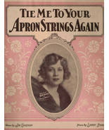 Vintage Sheet Music Tie Me To Your Apron Strings Again 1925 Joe Goodwin ... - £19.45 GBP