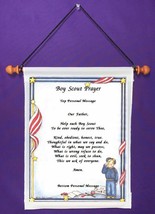 Boy Scout Prayer - Personalized Wall Hanging (555-1) - £15.43 GBP