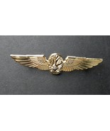 USN US NAVY FLIGHT SURGEON GOLD COLORED WINGS PIN BADGE 2.7 INCHES - £5.50 GBP
