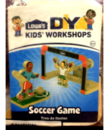 Lowes Build &amp; Grow - DYI Kids Workshop with Badge - Soccer Game - $222.37 MXN