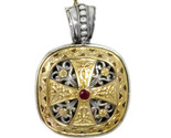 02003316 gerochristo 3316 byzantine medieval cross pendant 1 thumb155 crop