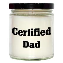 Funny Dad Quote 9oz Vanilla Soy Candle Birthday Unique Gift from Dad for... - £18.88 GBP