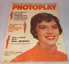 Celebrity Photoplay Magazine December 1956 Elvis Presley Pin Ups Natalie Wood - £7.81 GBP