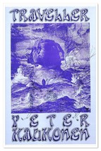 Peter Kaukonen Traveller Album Release Poster 1980s Graham &amp; Sargent Psy... - £79.88 GBP