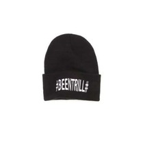 BEEN TRILL DIAMOND CUFFED  GUYS MENS BEANIE TOQUE HAT BLACK  NEW - $19.99