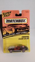 Rare 1995 Mattel Matchbox Corvette Grand Sport #2 / The Widow / Black / New - $6.92