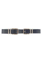 Double Sided Metal Smooth Buckle Belt - £19.07 GBP