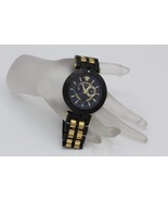Versace Black &amp; Gold V-Race Dual Time Chronograph 46MM Men&#39;s Watch VEBV0... - $702.86 CAD