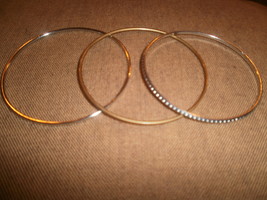3 bangle Braclets - $2.00