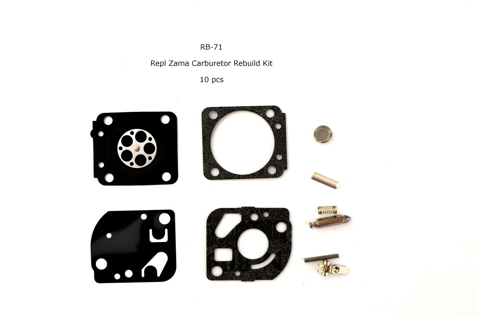 Carburetor Rebuild Kit for Zama RB-71 ( Echo TC-2100, SV-4/E, SRM-2515 ) - £5.60 GBP