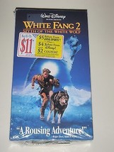 Walt Disney&#39;s WHITE FANG 2 Myth Of The White Wolf VHS New Sealed In Box ... - $9.79