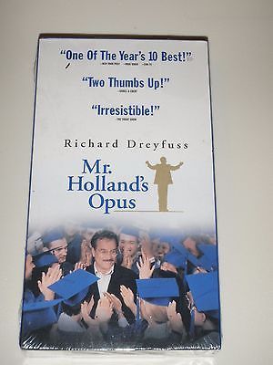 Primary image for Mr.Holland's Opus Richard Dreyfuss VHS New Sealed In Box # 5779
