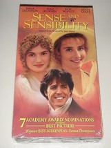 1996 SENSE And SENSIBILITY VHS Movie New Sealed In Box # 11593 - £7.73 GBP