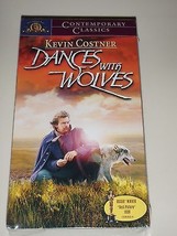 1990 Dances With Wolves Kevin Costner VHS Movie New Sealed In Box # M207724 - £7.23 GBP