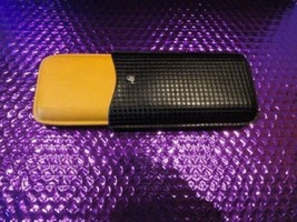Cohiba Black &amp; Gold Leather Cigar Case and Yellow Cohiba Lighter - £113.64 GBP