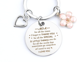 Mothers Day Gifts from Son Daughter, Mom Keychain Mother&#39;S Day Presents ... - £14.51 GBP