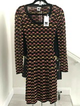 M MISSONI Multi Color A-Line Dress Style#QD0KD3012W7 Sz 38/US 2 $845 NWT - £373.72 GBP