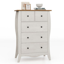 Closet Storage Organizer with 5 Folding Fabric Drawers and Anti-tipping ... - $3,622.31 MXN