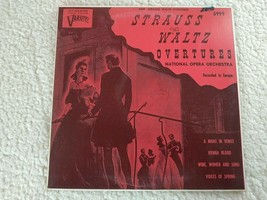 Strauss Waltz Overtures National Opera Orchestra 10&quot; Varsity Records 6999 - £5.36 GBP