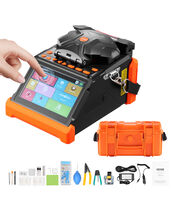 VEVOR 6-Motor Core&amp;Clad Fiber Splicer 6s/13s 5" Touch 7800mAh SM/MM/DS/NZDS - $685.99