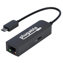 Plugable Technologies USBC-E2500PD PLUGABLE USB-C 2.5GBPS ETHERNET ADAPT... - £50.17 GBP