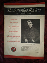 Saturday Review January 30 1937 Catherine Drinker Bowen Idwal Jones - £6.82 GBP