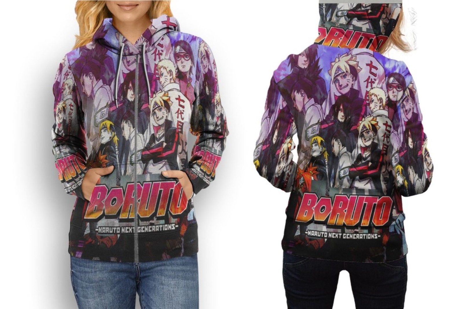Boruto 4   All-Day Comfort Hoodie - $37.99+
