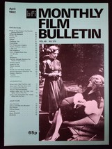 BFI Monthly Film Bulletin Magazine April 1982 mbox1361 - No.579 Quest For Fire - £4.64 GBP