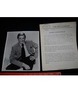 8x10 Glossy Publicity Photo Signed Bob Barker w/5 page letter Price Prod... - $59.35