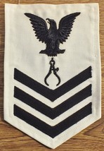 US Navy Petty Officer 1st Class Rating Badge for Instrumentman - by Liona signed - £6.72 GBP