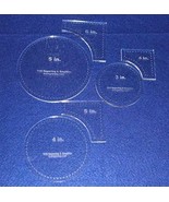 6 Piece Circle Within Square Set 3 - £31.47 GBP