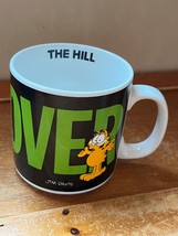 Vintage 1978 Enesco Jim Davis Garfield OVER THE HILL Ceramic Coffee Cup Mug – - $11.29