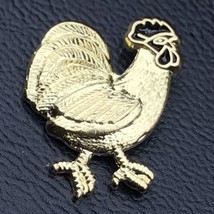 Chicken Pin Gold Tone Vintage - $12.95