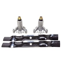 Blades &amp; Spindles Kit For 42&quot; Fits Craftsman 134149, 130794, 532130794 - £39.27 GBP