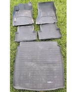 2009-2016 AUDI A4 S4 Black WeatherTech Floor Mats w Cargo Liner 442121 /... - €146,76 EUR