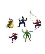 Marvel Super Hero 1-2&quot; Mini Ornaments X-Men Wolverine Octopus Robin Spid... - $16.95