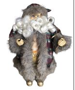 Santa With Gift Bag Over Shoulder) 15 Inches Long  Width 7 1/2 Inches) - $15.20 CAD