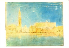 Art Card - J.M,W. TURNER-&quot;VENICE: The Campanile And Doge&#39;s Palace&quot; Bka - £2.32 GBP