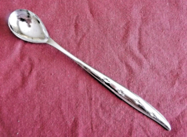 Starfire Stainless Iced Teaspoon Japan Unknown Mfg #137943 7 5/8 &quot; Stars... - £4.77 GBP